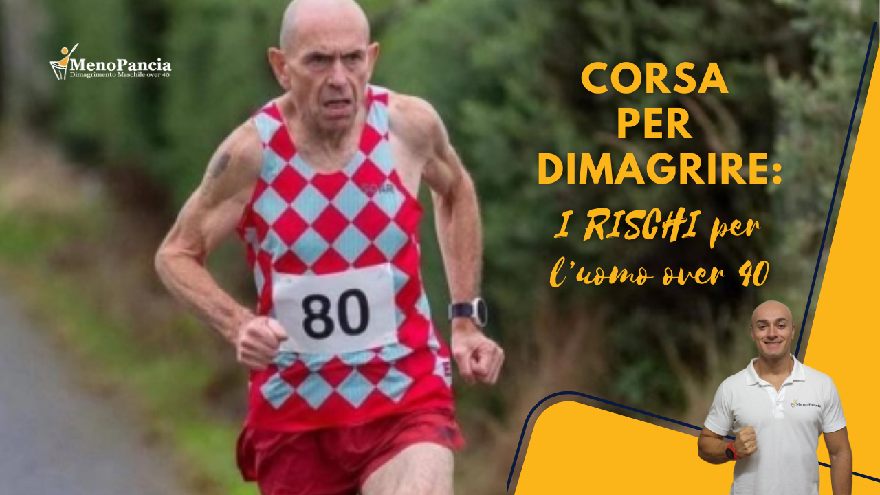 Corsa per dimagrire: I rischi per l'uomo over 40