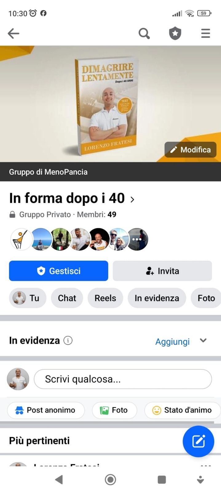 Bonus Gruppo Privato di Supporto
