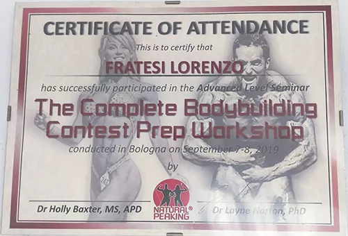 Workshop: The complete Bodybuilding contest Prep Workshop