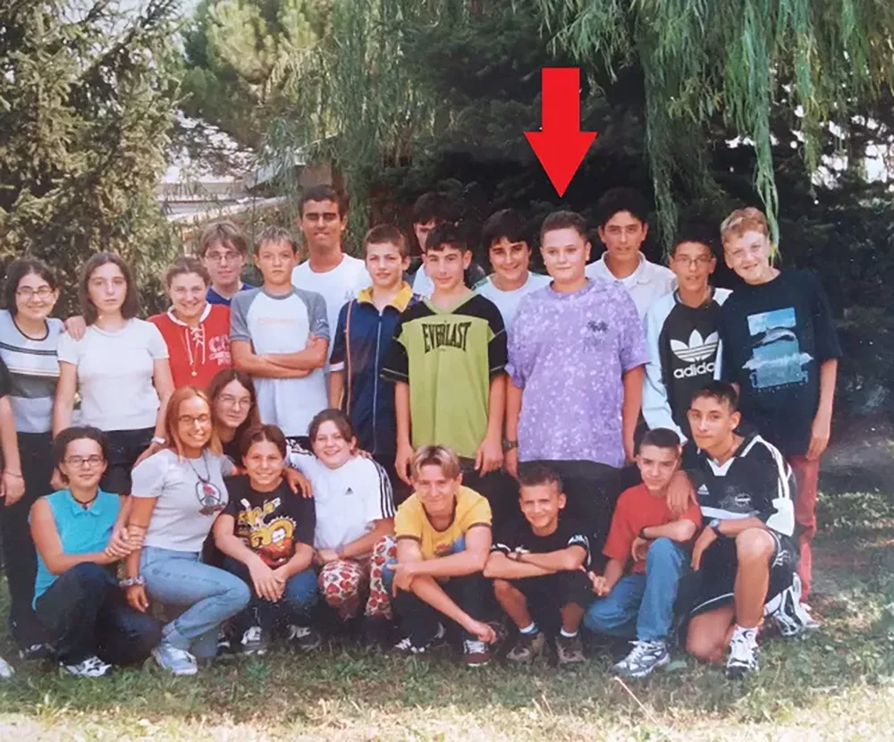 lorenzo fratesi da piccolo