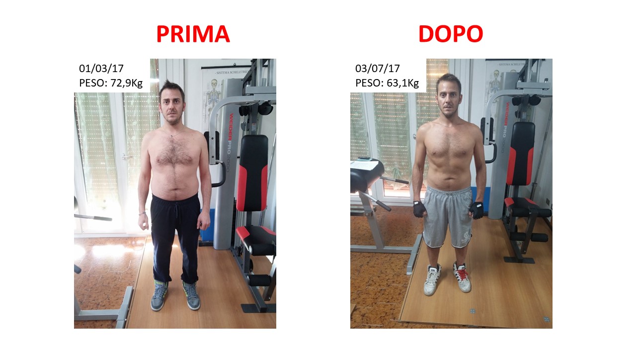 Chi altro vuole perdere 9,8 kg in 4 mesi anche se hai i minuti contati con il tuo lavoro? La trasformazione di Salvatore La Montagna