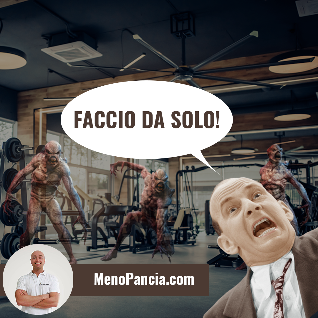 "Provo a fare da solo". Scopri perché questa è la frase PIU' PERICOLOSA quando vuoi rimetterti in forma dopo i 40 anni.